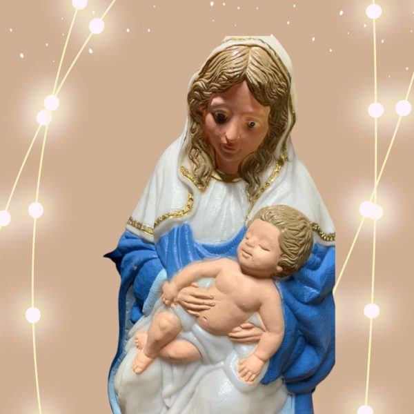 Vintage,Mary and joseph ,blowmold